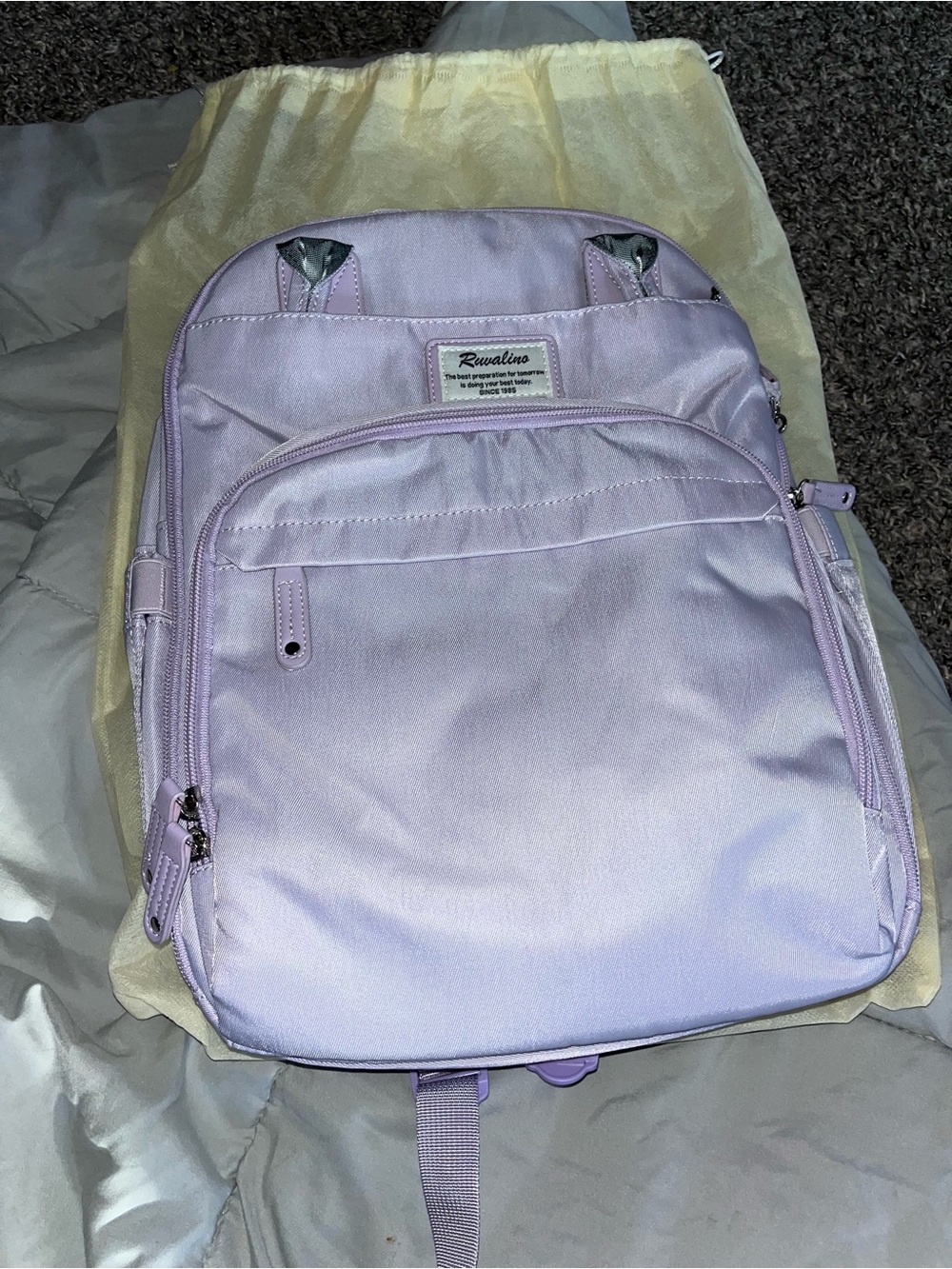 Ruvalino diaper bag Lavender